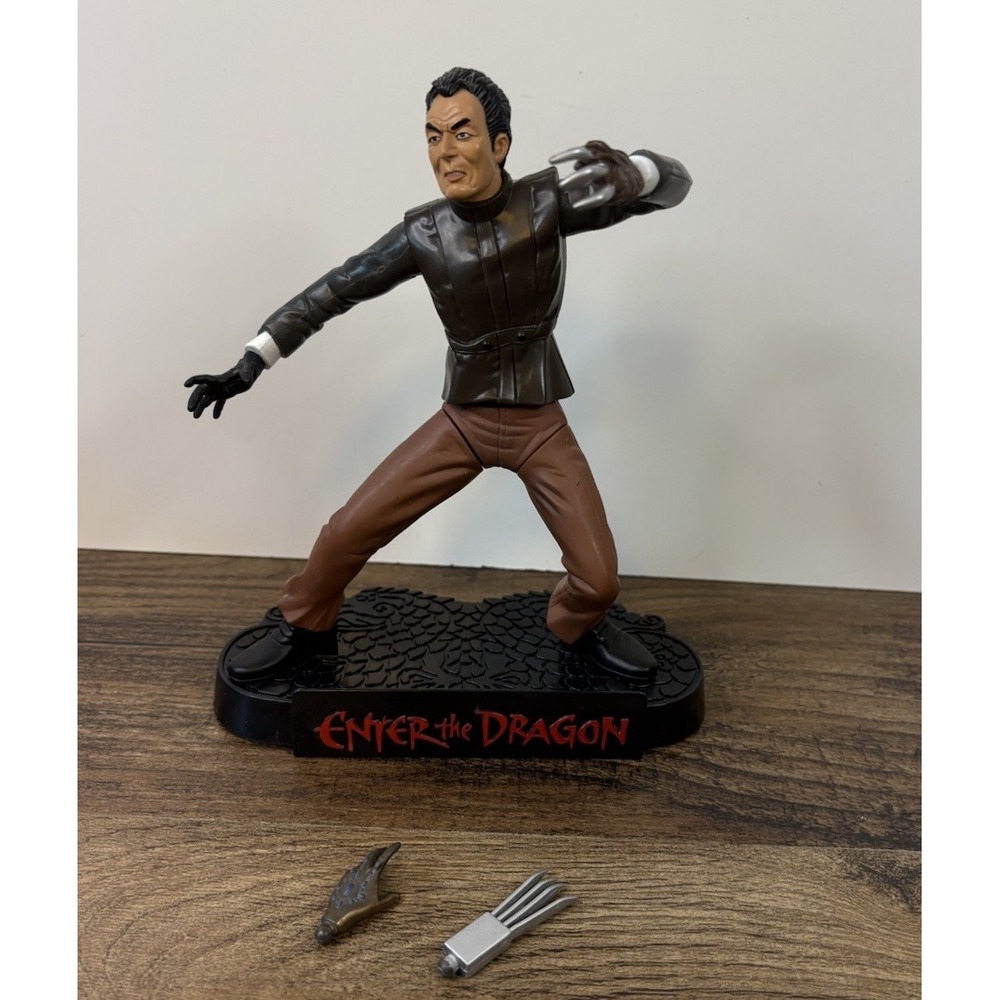 Bruce Lee Classic Film Enter the Dragon Han Shih Kien Action Figure Play Along